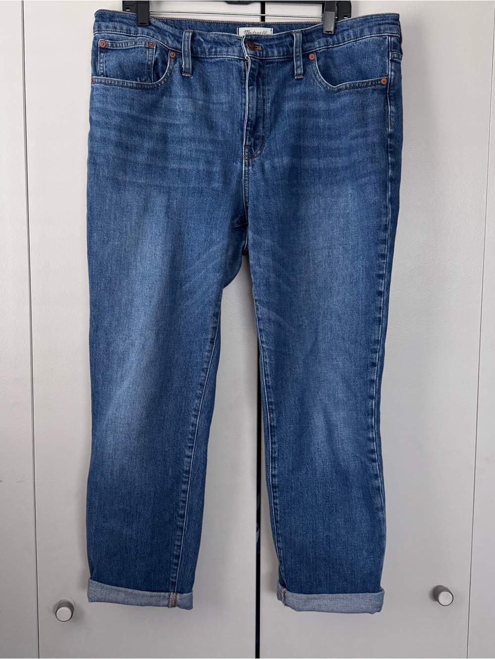 Madewell Medium Blue Boyfriend Jeans